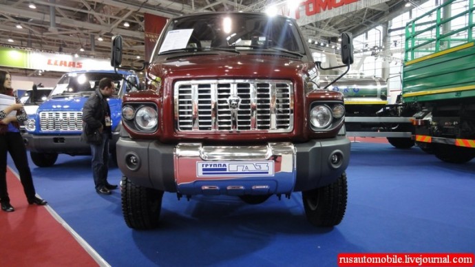 Новое семейство машин ГАЗ «Ермак»