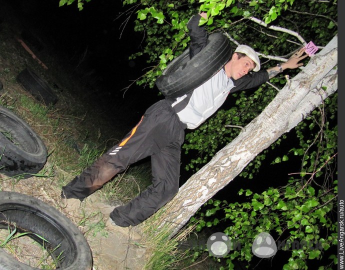 Баллон в кадре: