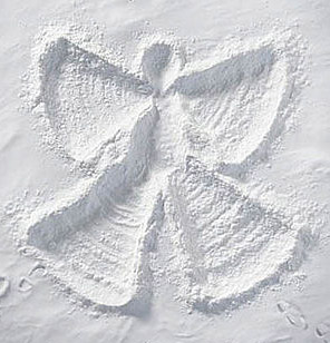 Ангел на снегу