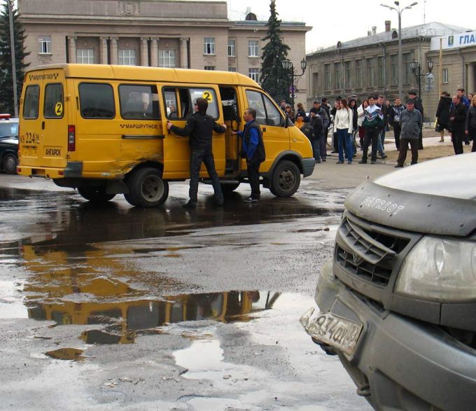 Место удара